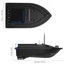 Accessoires de pêche Boot d'appâts GPS avec grand conteneur automatique 400500m Remote Range 230811