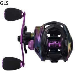 Visaccessoires links rechterhand 19 1BB 203G Baitcasting Reel Exquisite Metal Rocker Mechanische zijhoes Max Drag 8 km 230822