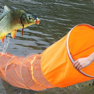 Accessoires de pêche Net Maille Revêtement En Acier Inoxydable Double Anneau De Garde Empêche De Pendre Les Engins De Pêche 230609