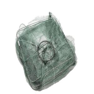 Visaccessoires Nieuwe vouwvissen Minnow Crab Aas Garnalen Trap Cast Net Cage FI2877671 Drop Delivery Sports buitenshuis Otjtf