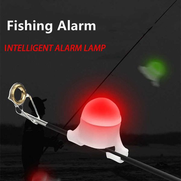 Accesorios de pesca nocturna alarma de pesca accesorios de pesca de pesca alarmas de luz led electrónica