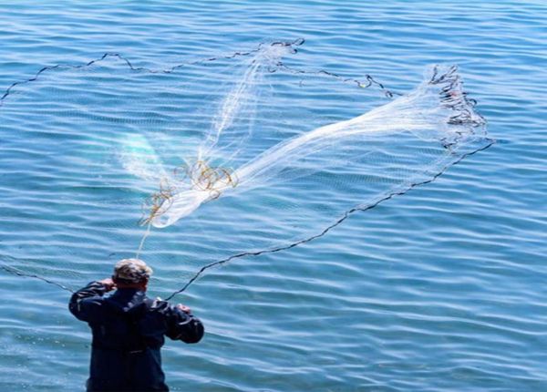 Accessoires de pêche en nylon filet net filet filet monofilament monofilament pêche à la cage portable tacle