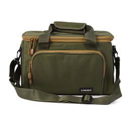 Visserijaccessoires Buiten Visserijtas draagbare multifunctioneel canvas visserij schoudertas pack vissen tackle tas vissen lokken haspelzakken schouder 230812