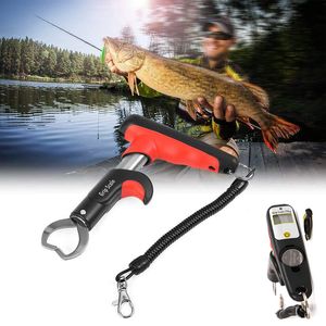 Accessoires de pêche Portable 25 kg Type de pistolet contrôleur de poisson à échelle électronique Échelle numérique Gripper Lure Grip Lip Control Tool 230608