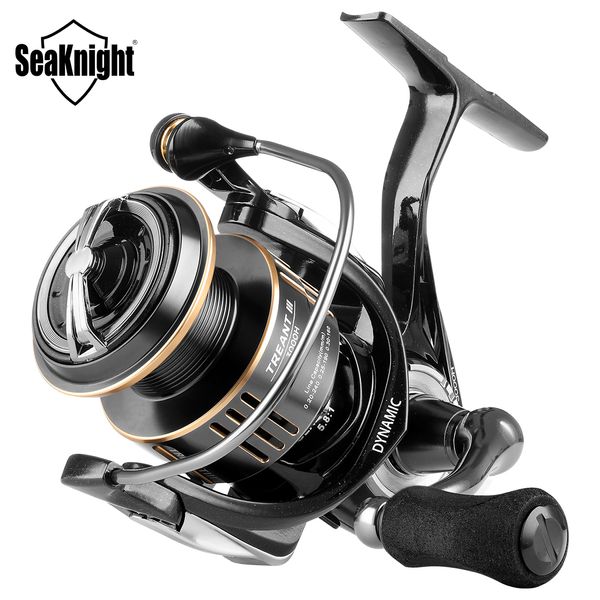 Accessoires de pêche SeaKnight Marque TREANT III Série 5 0 1 5 8 Moulinets 1000 6000 MAX Drag 28lb Power Spinning Système à double roulement 230825