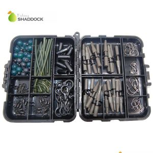 Accessoires de pêche Shaddock 160pcsbox BeadshookStusswivels appâtant les plates-formes terminales carp tacle drop livraison dhmv4 sports extérieur otrqu