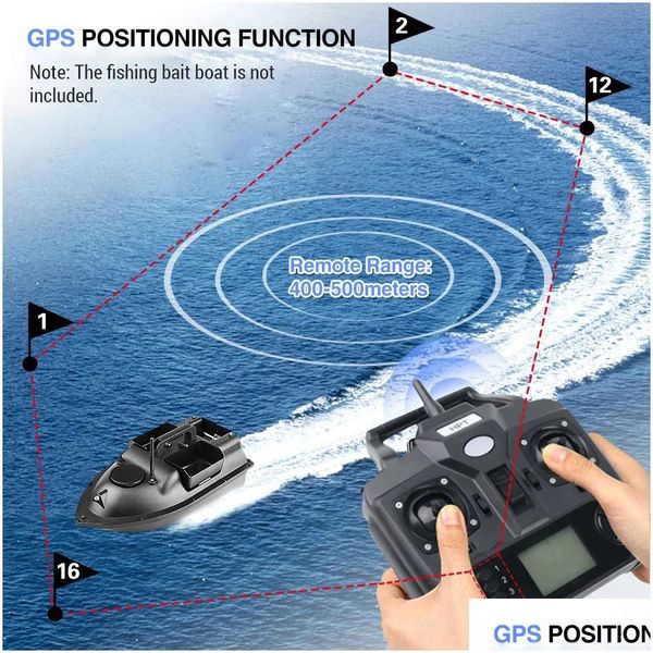 Outils d'accessoires de pêche à la télécommande / mode GPS / carte mère pour le bateau d'appâts GPS R18 CTV18 V18 C118 Fixer de gouttes d'alimentation sport extérieur DHEWJ