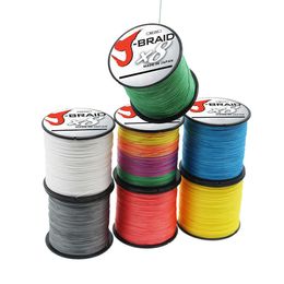 Visaccessoires lopen vissen 4/8 strengen J Braid Fishing Line 300m 500m Japan Pe Blaid Line Multifilament Floating Line P230325