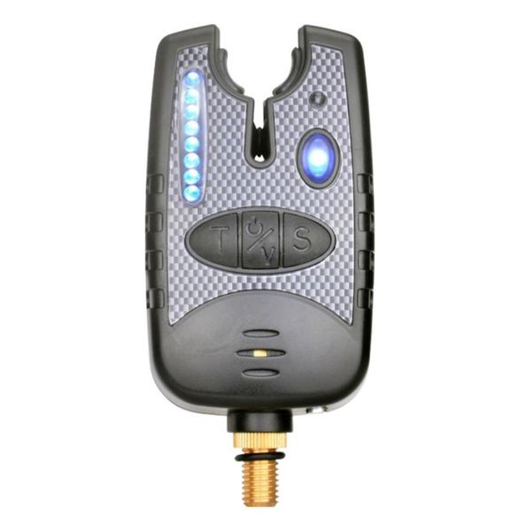 Alarme de morsure de pêche avec 8 lumières LED et tonalité réglable, sensibilité du Volume, alerte sonore pour canne à pêche, accessoire 8267974