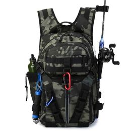 Caja de pesca Coda Gran capacidad Accesorios de carpas de mochila Tackle Tactical Camping Travel Bag 231227