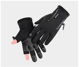 Gants de pêche chauds et froids isolés hydrofuges, parfaits pour la pêche sur glace, la photographie à la mouche, la moto, la course, le tir, la randonnée.