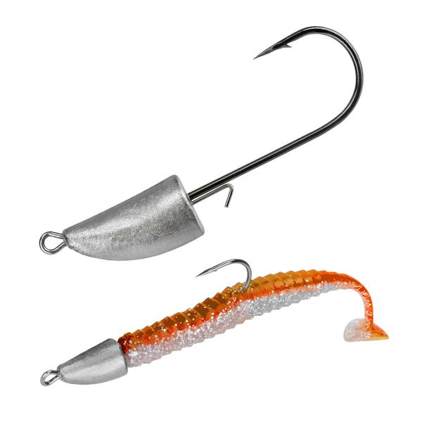 Anzuelos de pesca 5 unids/lote Bullet Jig Head anzuelos de pesca 3,5g 5g 7g 10g 14g 20g anzuelo de púas anzuelo de gusano compensado para pesca de lubina P230317