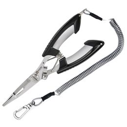 Vishaken Booms H01 Multifunctionele tang Schaar Roestvrijstalen gereedschap met lanyard 230609