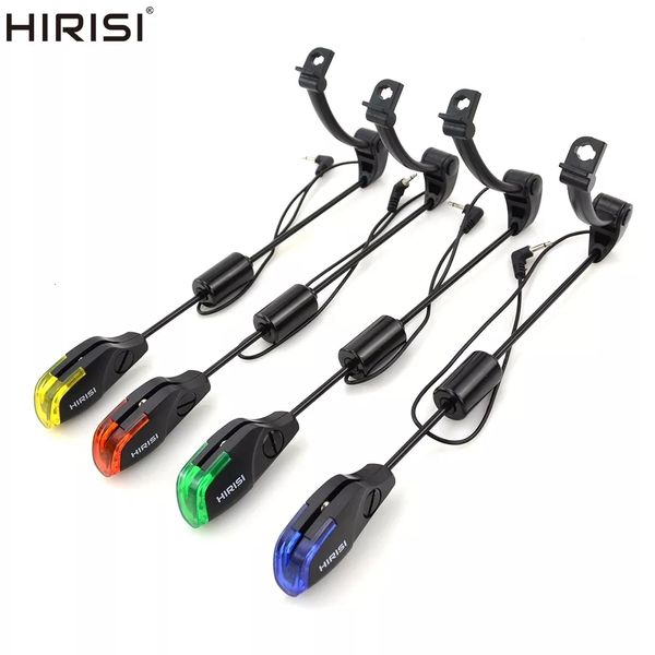 Hameçons de pêche Alarme de carpe Swingers Indicateur lumineux LED Siège de base amovible pour alarmes Bite B2011 230609