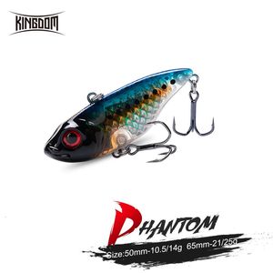 Anzuelos de pesca Kingdom VIB Señuelos Hundimiento Vibración Cebos duros artificiales 50 mm 65 mm Crankbaits Invierno Hielo Sal Tackle Wobblers 231121