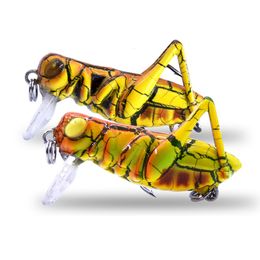 Vishaken Makebass Bionic Lure 3G 3,5 cm Grasshopper Minnow Hard Bait Insect Topwater CrankBait Bass Tackle 230526