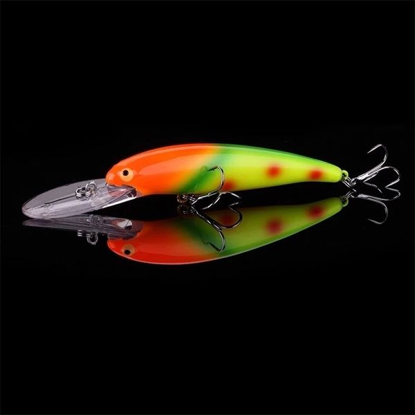 Hameçons de pêche WALK FISH Leurre professionnel 115mm115g Minnow Wobbler Profondeur 34m Bass Pike Bait Tackle Pesca Hard 220830