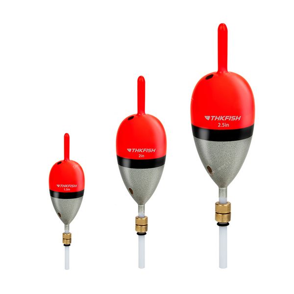 5/1 pièces ensemble de flotteurs de pêche bouée Bobber pêche bâton lumineux flotteurs fluctuent trois tailles couleur flotteur bouée pour accessoires de pêche FishingFishing Float