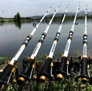 Fishing Rod Spinning Fly Feeder Carbon Fiber Pesca Carp Fishing Rods feederHard FRP Telescopic fishing pole236J5284456