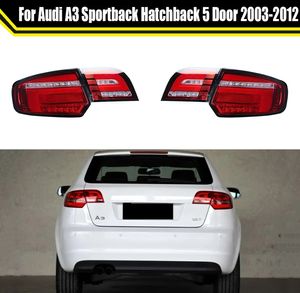 Ajustement pour Audi A3 Sportback hayon 5 portes 2003-2012 LED clignotant largeur lumière arrière feu arrière assemblage frein feu arrière