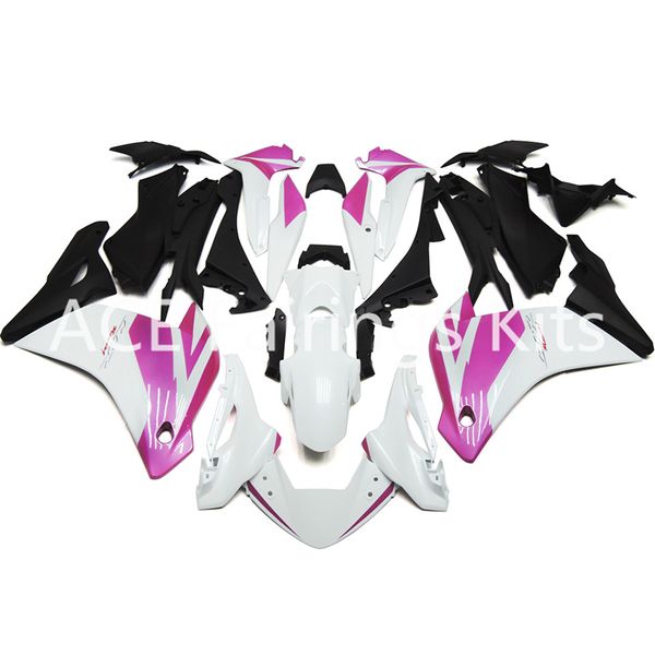 Ajuste para Honda CBR 250R 2011-2014 CBR250RR Inyección ABS Plástico Kit de carenado de motocicleta Carrocería CBR 250 RR 11 12 13 14 Negro Rosa blanco v54