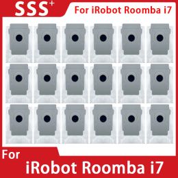 Ajustement pour irobot roomba i3, i3 +, i4, i6, i6 +, i7, i7 +, i8, i8 +, e5, e6, e7, j7 + robot vide latérale principale brosse filtrante sac à poussière