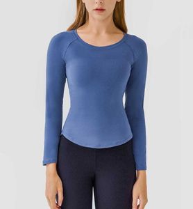 Fit yoga slanke outfits tops tops gym kleding naakt feel casual mode sport running fitness shirt workout atletische strakke blouses