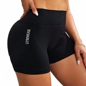 Fitn Shorts Dames Strak Fietsen Yoga Ademende Sportbroek Hoge Taille P4Nr #