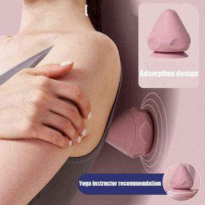 Fitness Balls Silicon Cone Solid Adsorption Ball Psoas Thoracic Spine Back Scapula Foot Yoga Muscle Release Massage Apparatu 0908