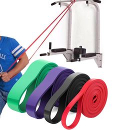 Bandas elásticas de goma para Fitness, bandas de resistencia para entrenamiento, expansor de culturismo, banda para tirar hacia arriba, cuerda elástica, equipo de gimnasio en casa Letax