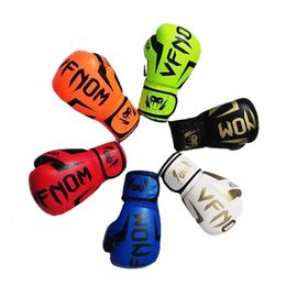 Gants de boxe Fitness pour adultes entraînement Sanda gants de boxe thaïlandais gants de boxe Taekwondo arts martiaux auto-défense 240112