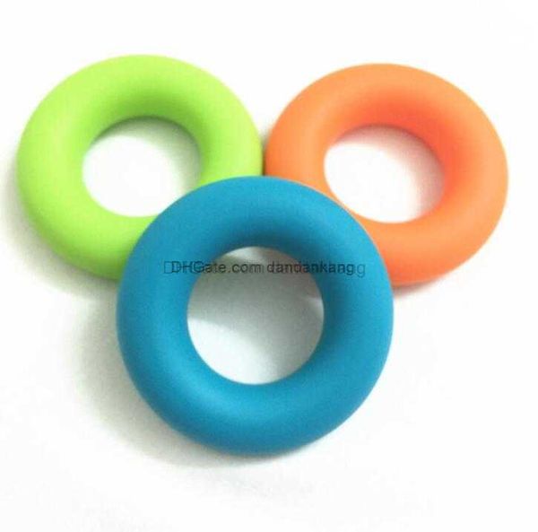 Fitness dedo poder ejercicio goma dedo mano empuñaduras O forma fuerza pinza portátil bolsillo anillo empuñaduras herramientas de mano