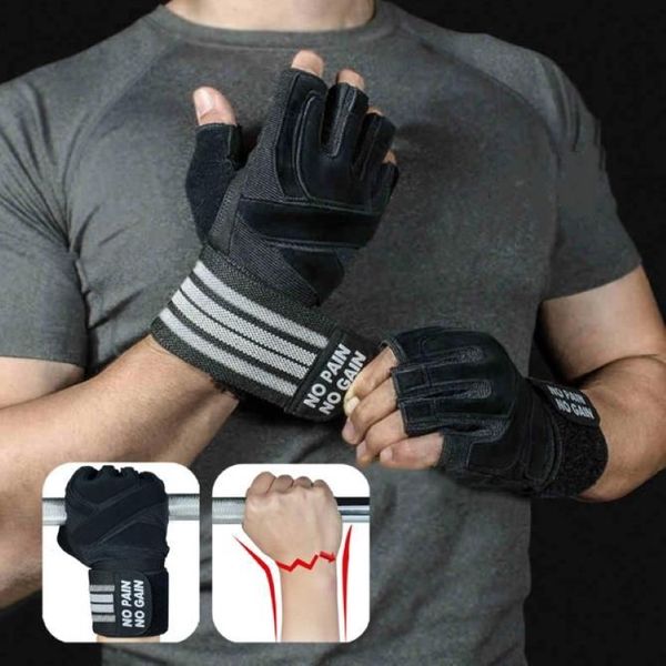 Gants de fitness hommes femmes associez le poids de poids gants ceinture de gym respirante sports de corps de corps poids lourd