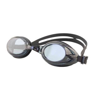 FITNESS GOGGLE Gafas de natación de silicona para adultos y niños Gafas de natación impermeables HD Precio al por mayor G220422