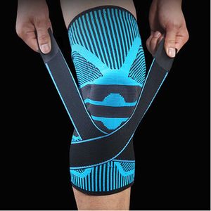 Fitness Knee Pads Sports Compression Crossfit Knee Brace Basketball Running Kneepads Silicone Spring Support Patella Protector Q0913