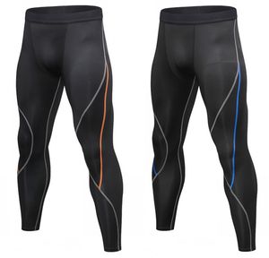 Fitness Male Basketball Running Pantalon d'entraînement Compression élastique Pantalon rapide Sport serré sept points MA42 311 X2