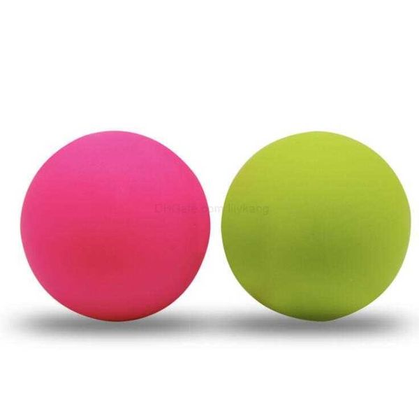 Fitness Massage Lacrosse Ball TPE Round Relax Soulager la fatigue Acupoint massage Yoga fitness Balls Insipide Relaxation musculaire balle de hockey