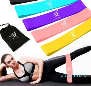 Bandes de résistance de forme physique, bande élastique en boucle pour entraînement de Fitness, gomme en Latex, bandes de caoutchouc, exercice de Yoga, équipement de gymnastique