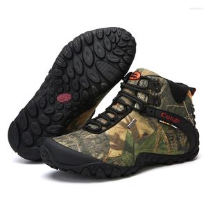 Chaussures de Fitness camouflage bottes tactiques hommes imperméables militaires en plein air Combat Trekking baskets homme randonnée chasse