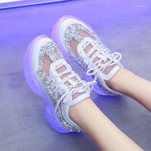 Chaussures de fitness Crystal gelé