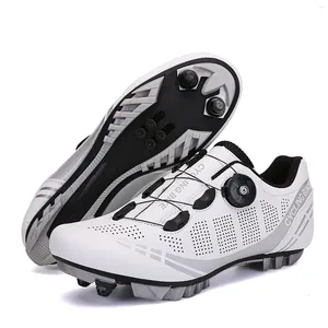 Chaussures de fitness Cycling Sneaker Cleats Men Men Auto-verrouillage Autochtones Boots de vélo de route Boots Mountain Bicycle Sports