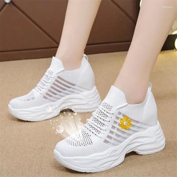 Fitness Shoes Fashion Sneakers Outdoor Outdoor Houstable Lightweight Comfort Chunky Mesh Woman Lace Up Women A745