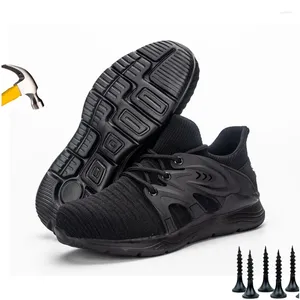 Chaussures de Fitness JUBANG Drop Work respirant confortable hommes bottes femmes Anti-crevaison Anti-crevaison botte indestructible