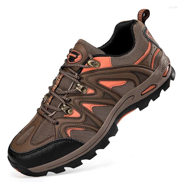 Chaussures de fitness randonneurs mâles sport randonnée randonnée respirante printemps d'été à l'extérieur de la forêt marche randonnée de randonnée montagne pour hommes