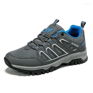 Zapatos de Fitness para hombre y mujer, botas de senderismo al aire libre, deportes, escalada, pareja, malla transpirable, antideslizantes, para caminar, acampar