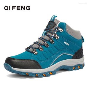 Chaussures de Fitness hommes femmes Sports de plein air cheville randonnée bottes mode unisexe Trekking Pro-escalade résistant à l'usure chaussures