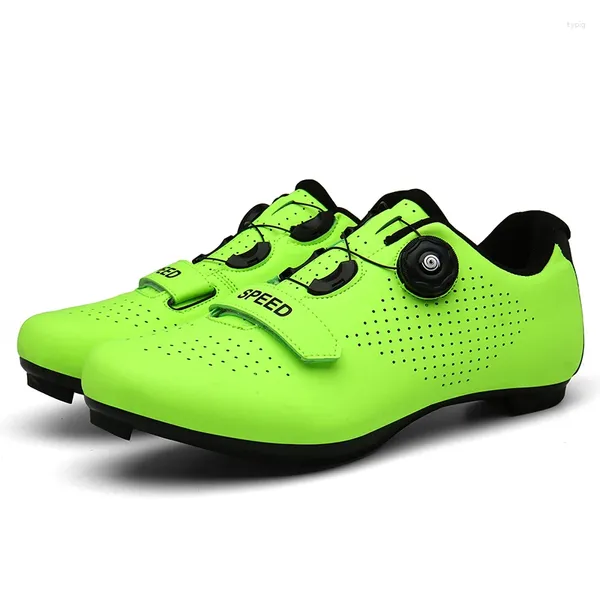 Zapatos de fitness MTB Ciclismo Men Flat Speed Sneaker Women Boots Road Bike Boots Racing Mountain Bicycle Calzado Spd Pedal Cacates