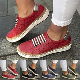 Zapatillas de fitness Nibesser Mujeres de zapatillas casuales Damas Vulcanizan Summer Spring Femenina suave de cuero suave Zapatos