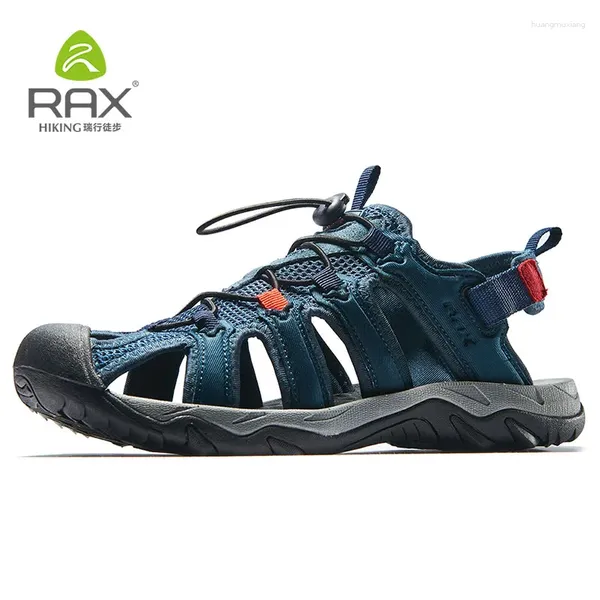 Zapatos deportivos Rax para hombre, sandalias deportivas ligeras y transpirables para senderismo al aire libre, zapatillas de playa para hombre, pesca de secado rápido 466
