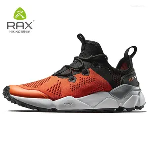 Zapatos de fitness Rax Rax Leamed de gamuza Implaz de agua Senderismo Transpirable al aire libre Trekking Viaje para hombres